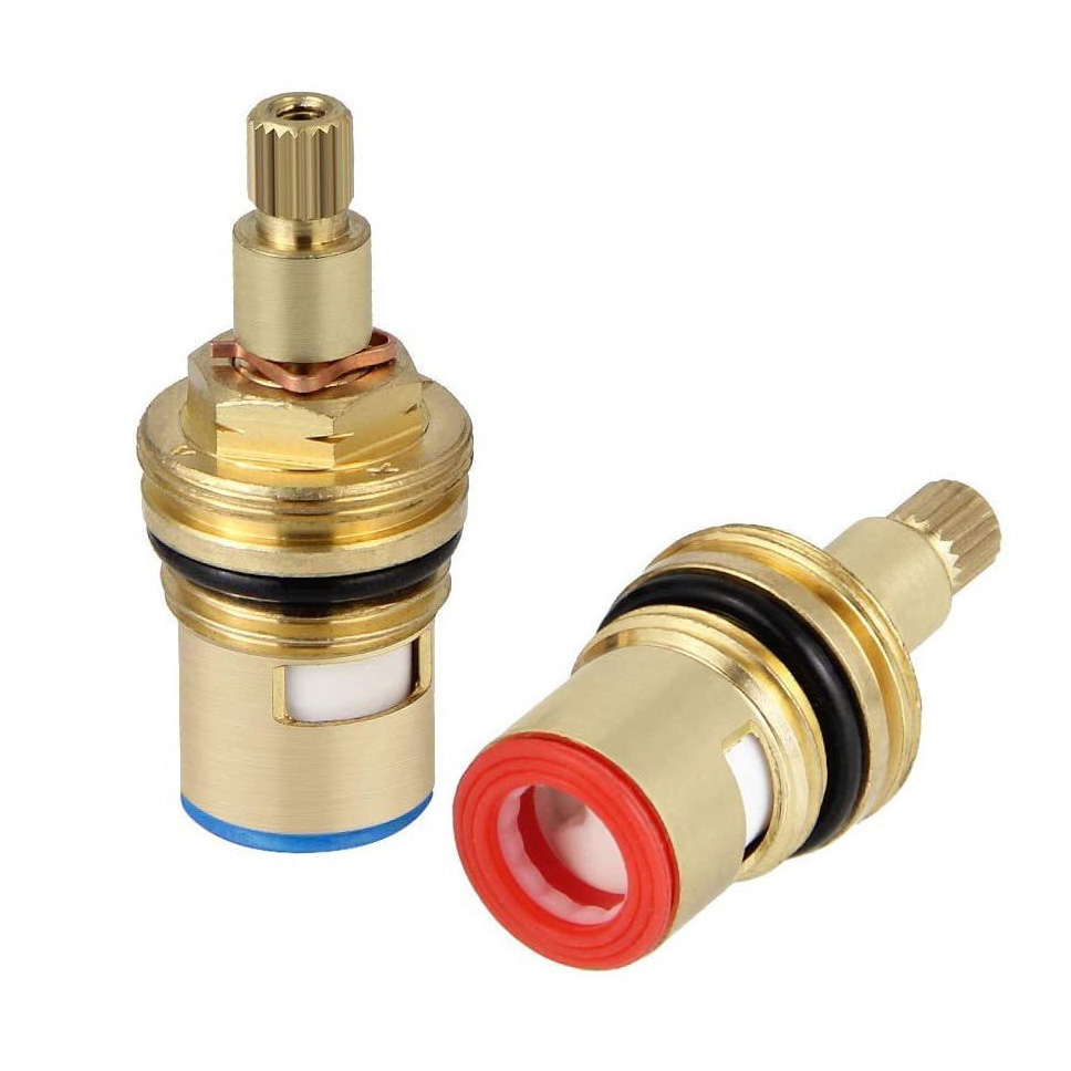 Commercial Kitchen Taps - 1/4 Turn G1/2 Double Teeth Brass