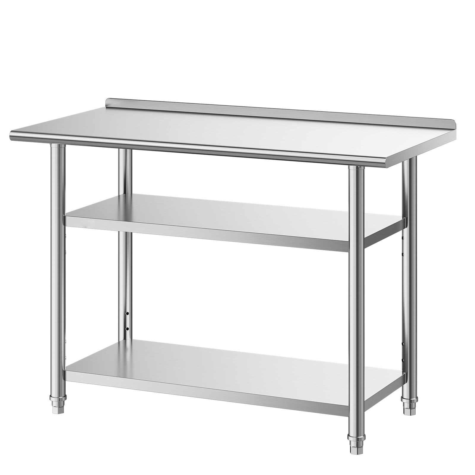 Commercial Kitchen Tables - SucceBuy 24x48 Inch Stainless Steel Work