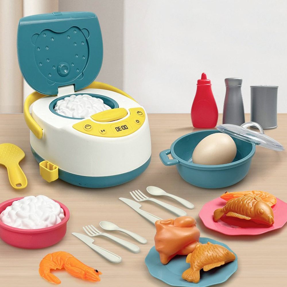 Commercial Kitchen Stove - Multicolor Kids Cooking Playset Microwave Gas