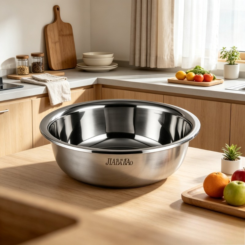 Commercial Kitchen Set - 304 Stainless Steel Mixing Bowl Container