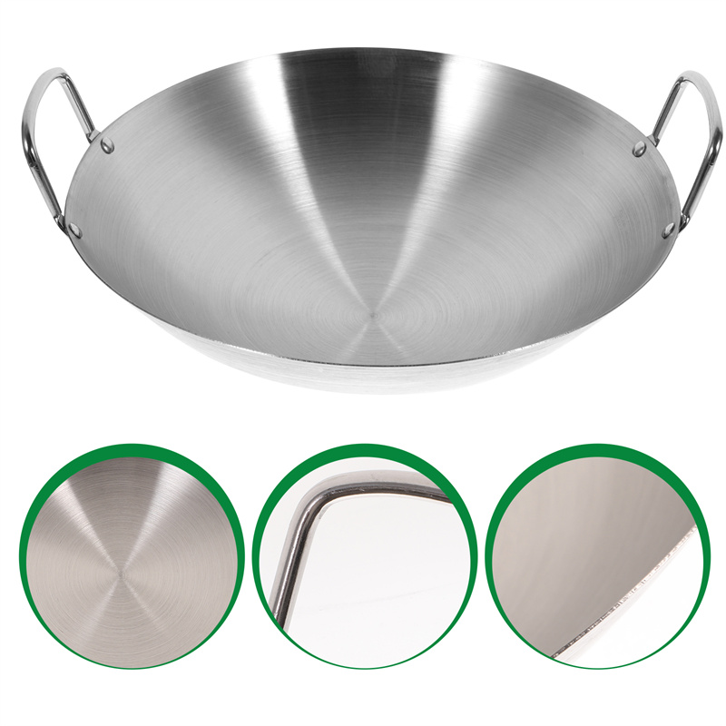 Non Stick Steel Cooking Pots F - Commercial Kitchen Stove recension och pris