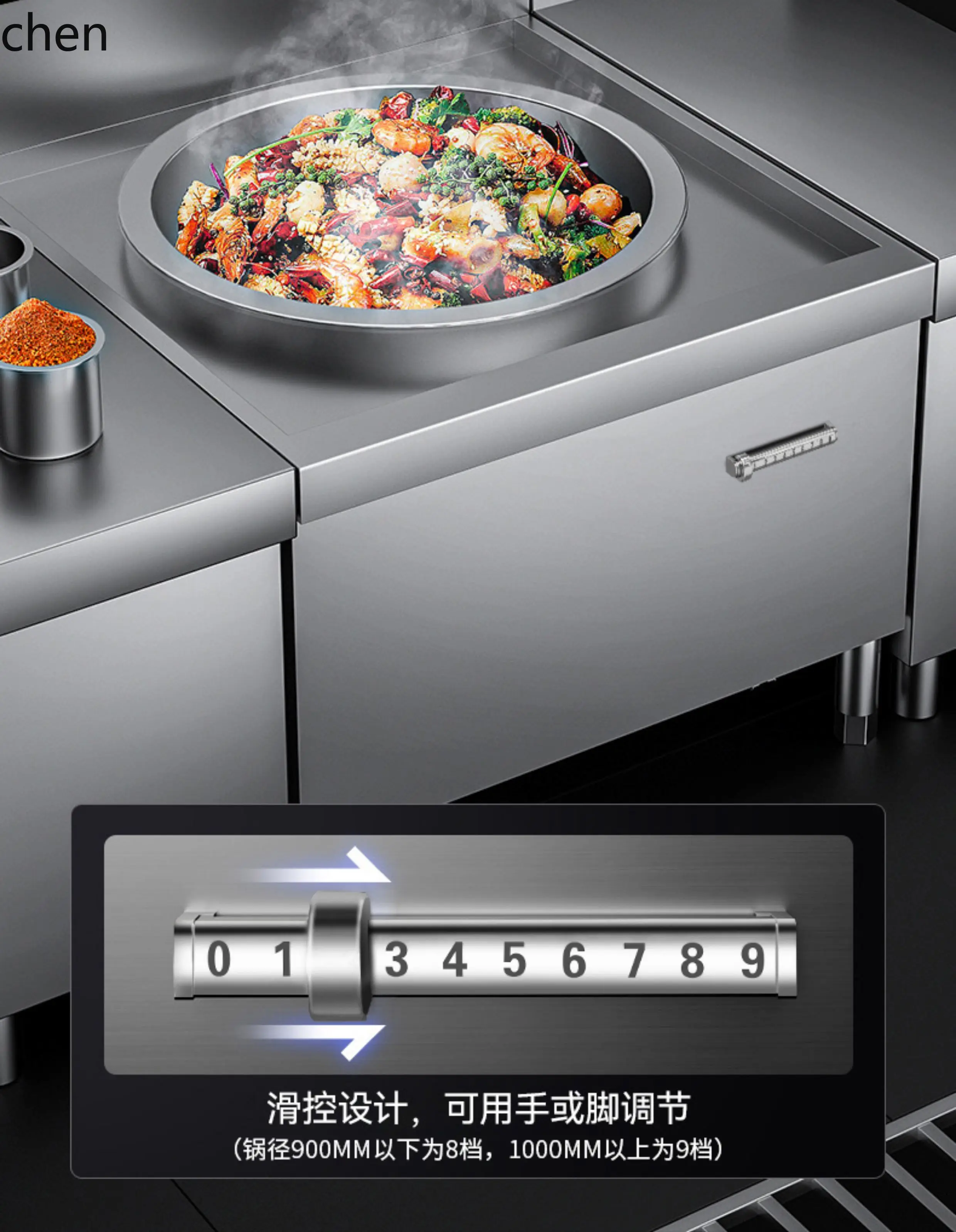 ZML commercial induction cooke - Commercial Kitchen Stove recension och pris