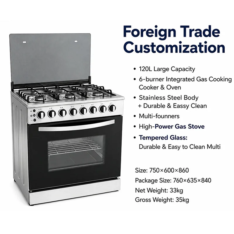 Commercial 6-Burner Gas Stove  - Commercial Kitchen Stove recension och pris