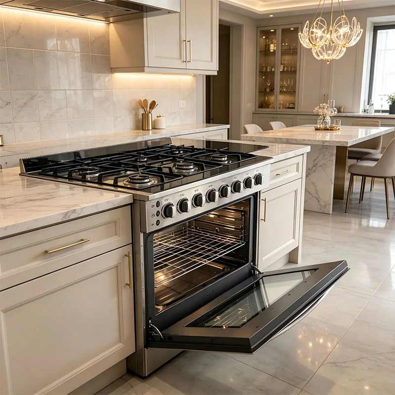 Commercial 6-Burner Gas Stove  - Commercial Kitchen Stove recension och pris