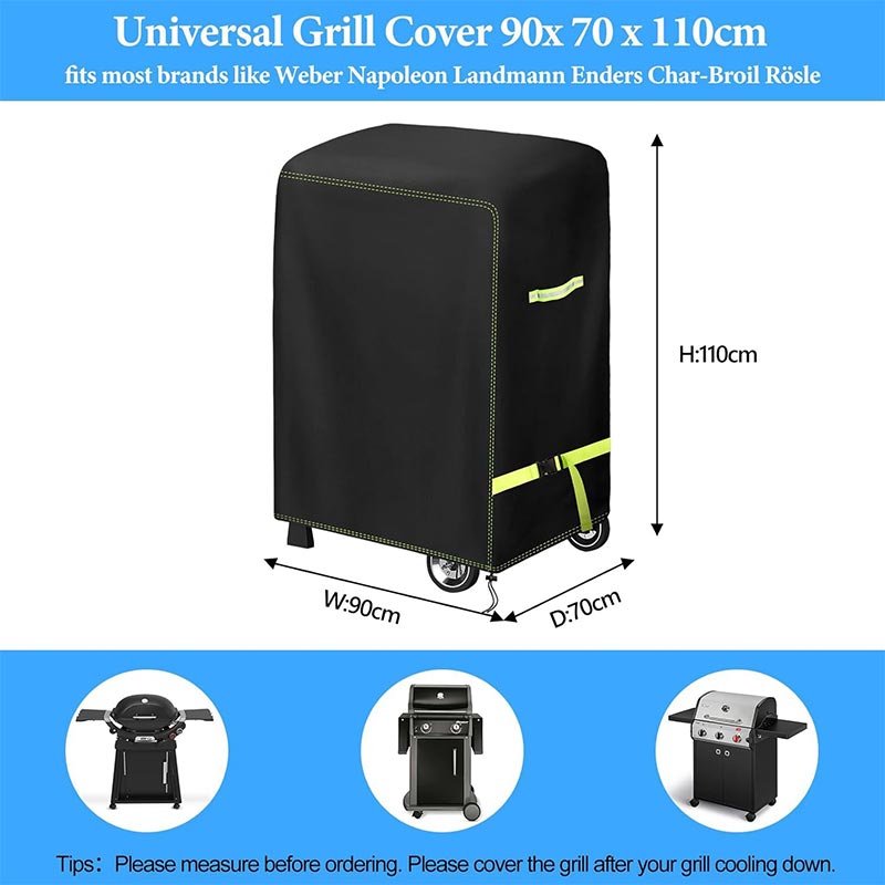 420D Outdoor Barbecue Cover, M - Commercial Kitchen Vent Hood recension och pris