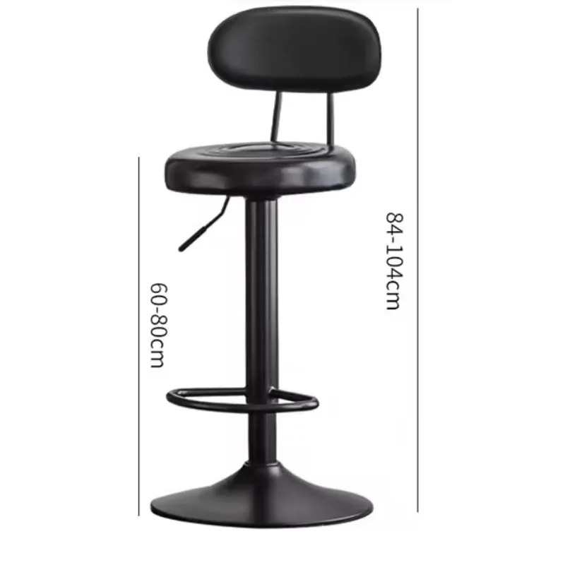 Bar Chairs Swivel Metal Nordic - Commercial Kitchen Set recension och pris