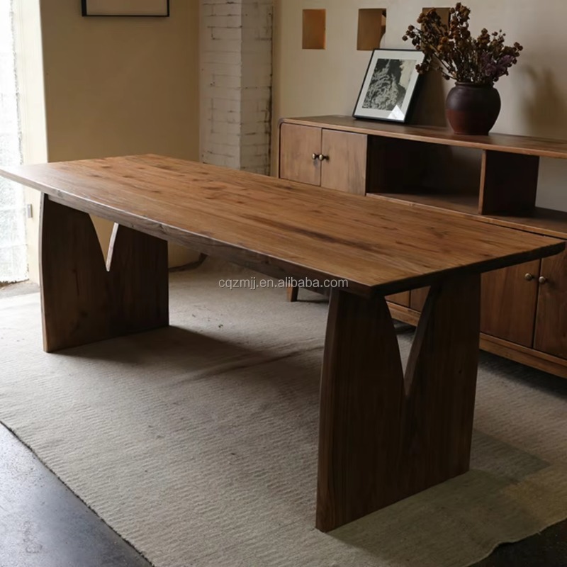 Solid Wood Dining Table Set Mo - Commercial Kitchen Set recension och pris
