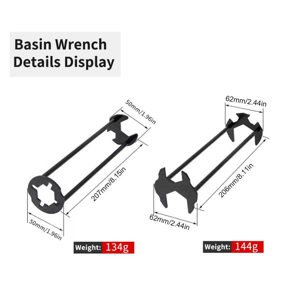 Sink Wrench 2-Piece Set, Narro - Commercial Kitchen Taps recension och pris