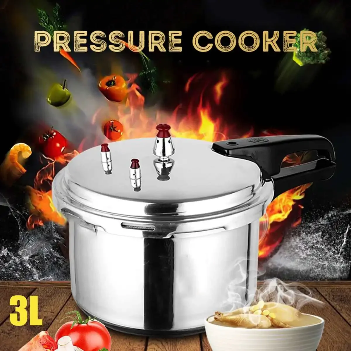 18/20/22/28cm Kitchen Pressure - Commercial Kitchen Stove recension och pris
