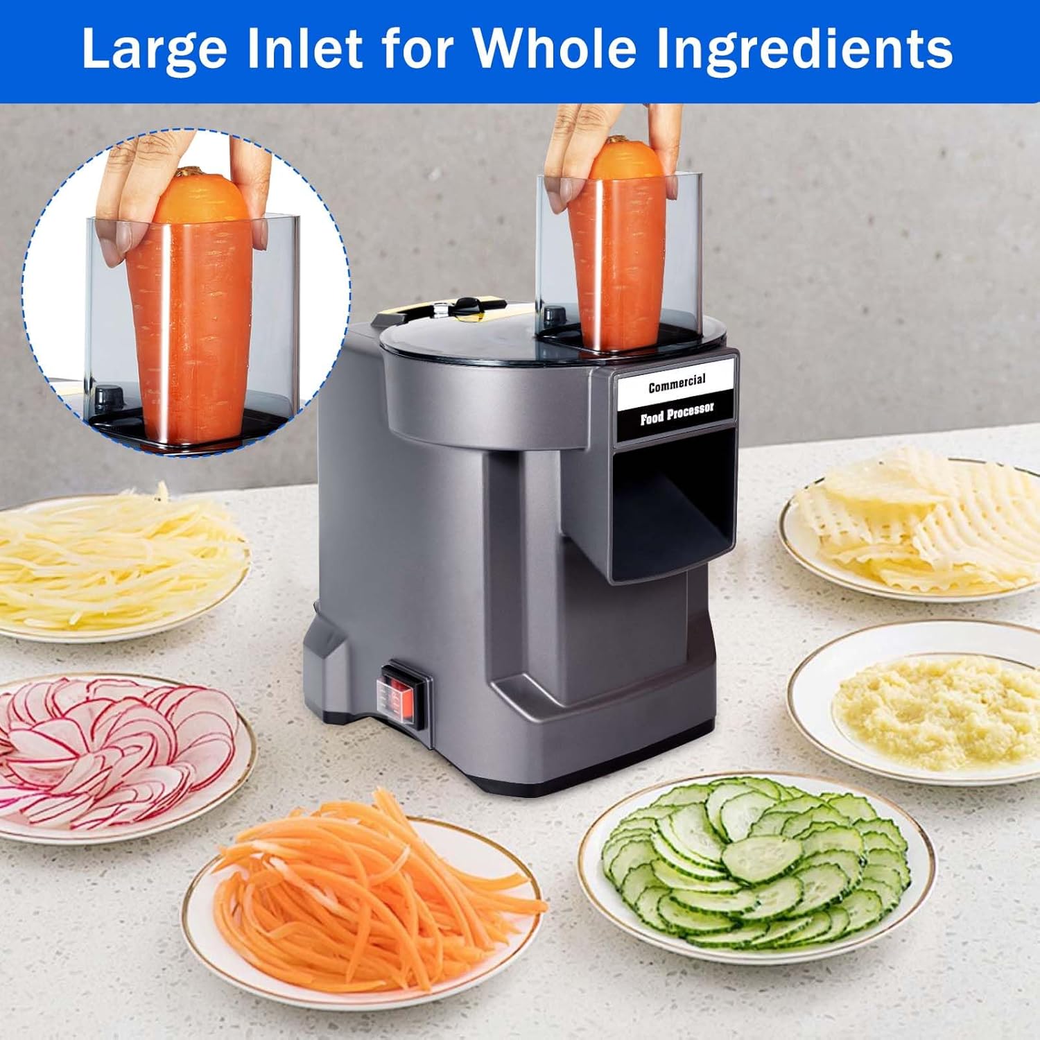 Vegetable Cutter Commercial Hi - Commercial Kitchen Products recension och pris