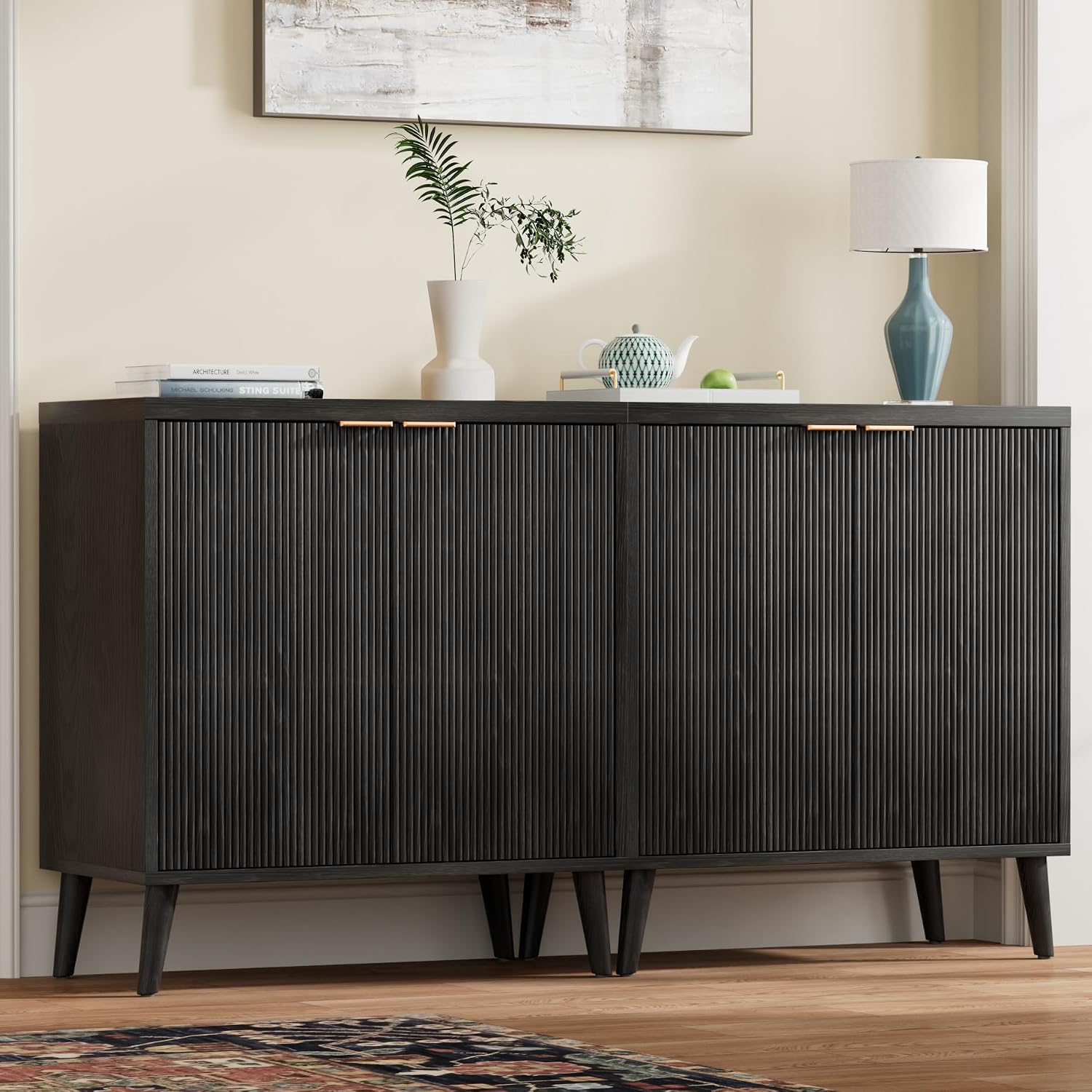 Fluted Buffet Cabinet With Sto - Commercial Kitchen Tables recension och pris