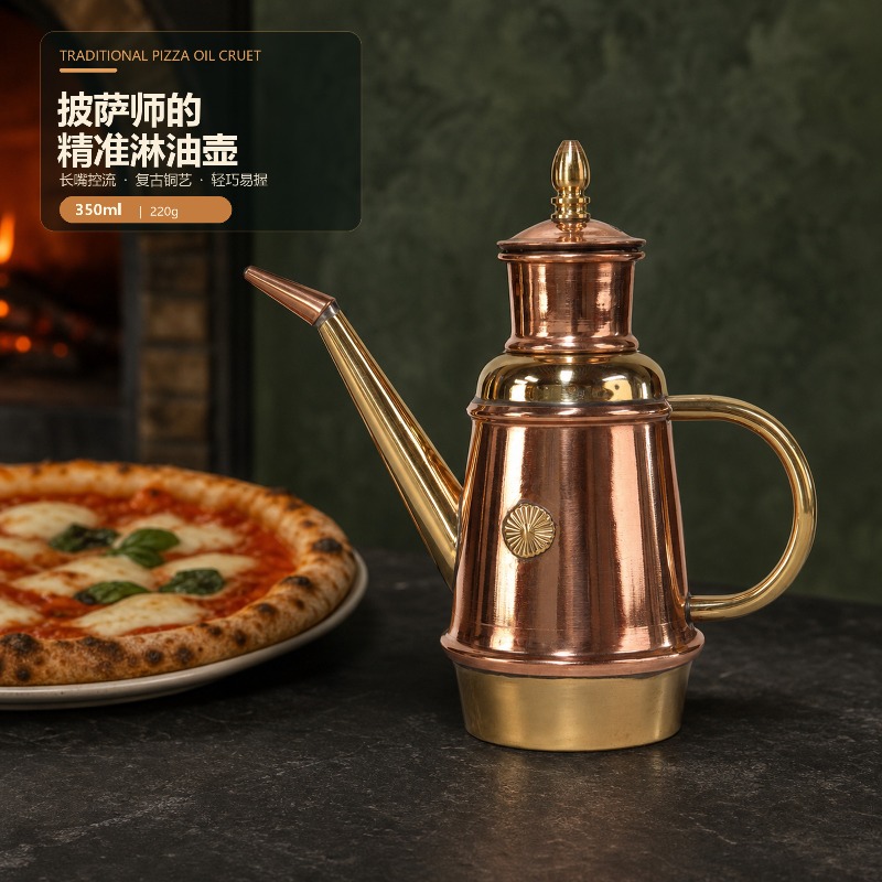 Handmade Copper Oil Pot Italia - Commercial Kitchen Oven recension och pris