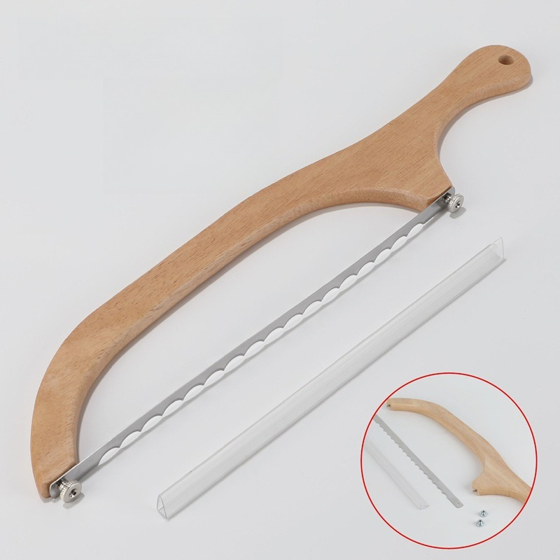 Bread Slicer Toast Bread Knife - Commercial Bread Slicer recension och pris