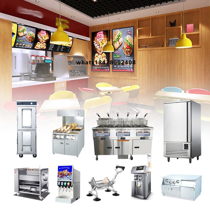 CHEFMAX Commercial Kfc Mcdonal - Commercial Kitchen Set recension och pris