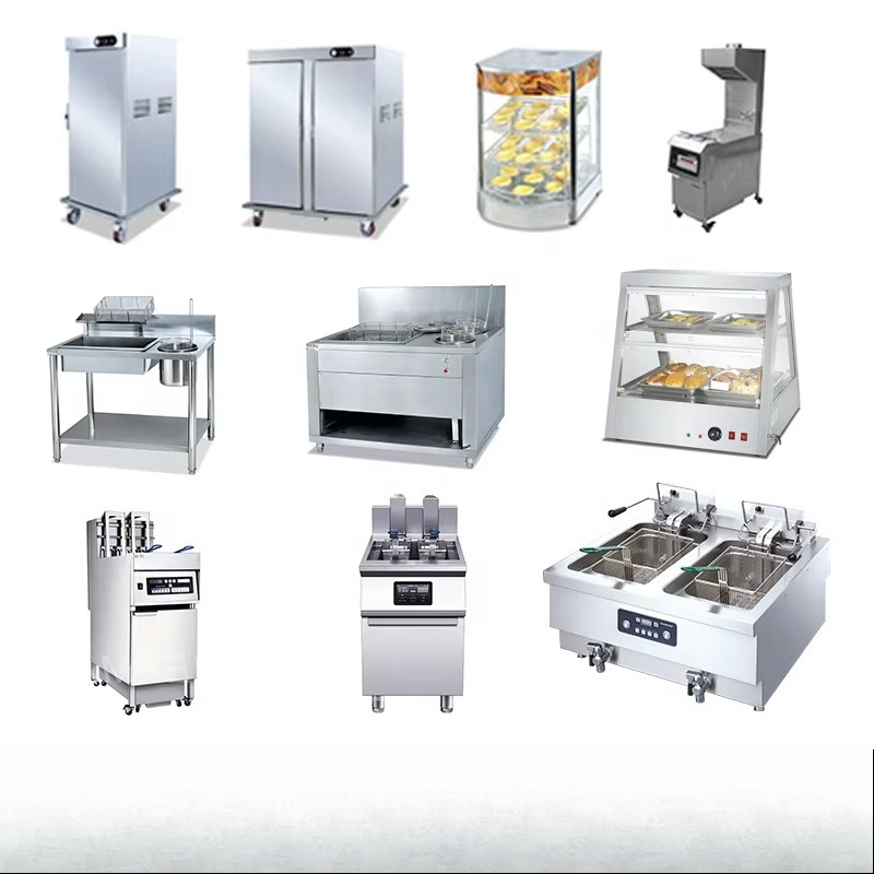 CHEFMAX Commercial Kfc Mcdonal - Commercial Kitchen Set recension och pris