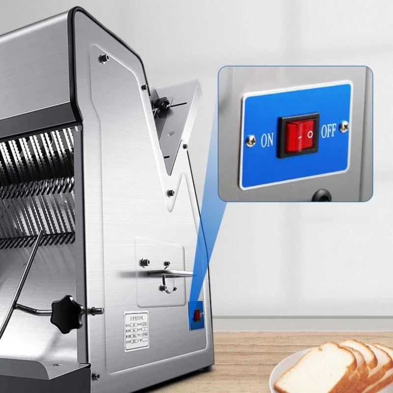 220V/370W Commercial Multifunc - Commercial Bread Slicer recension och pris