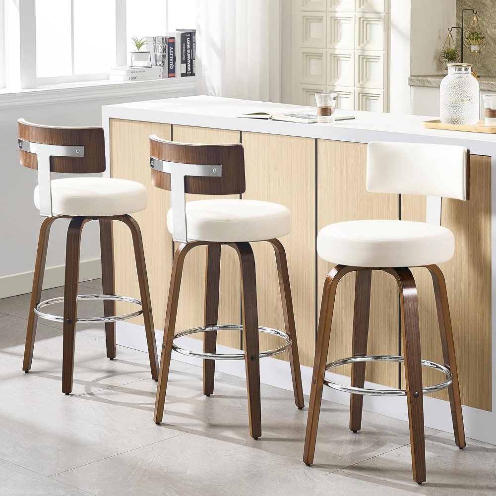Bar Height Bar Stools Set of 3 - Commercial Kitchen Set recension och pris