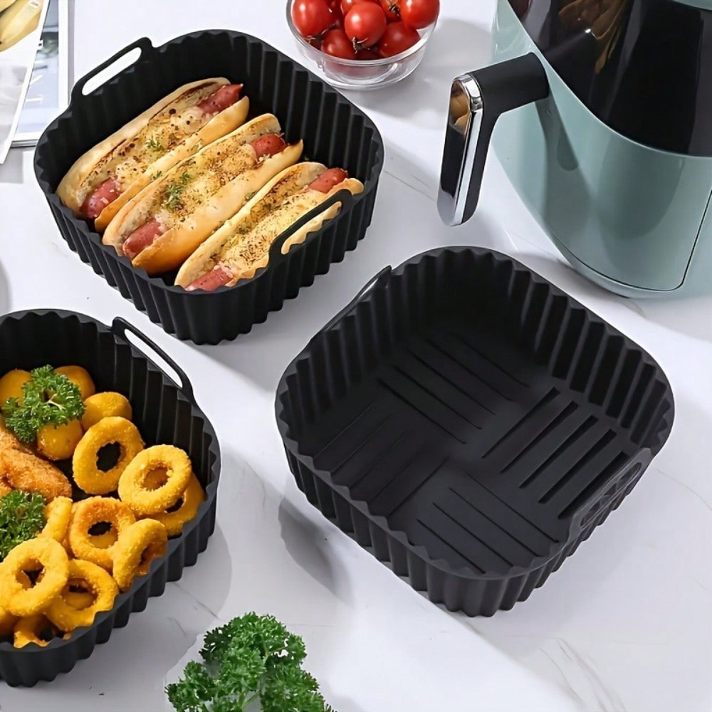 1pc Reusable Silicone Air Frye - Commercial Kitchen Items recension och pris