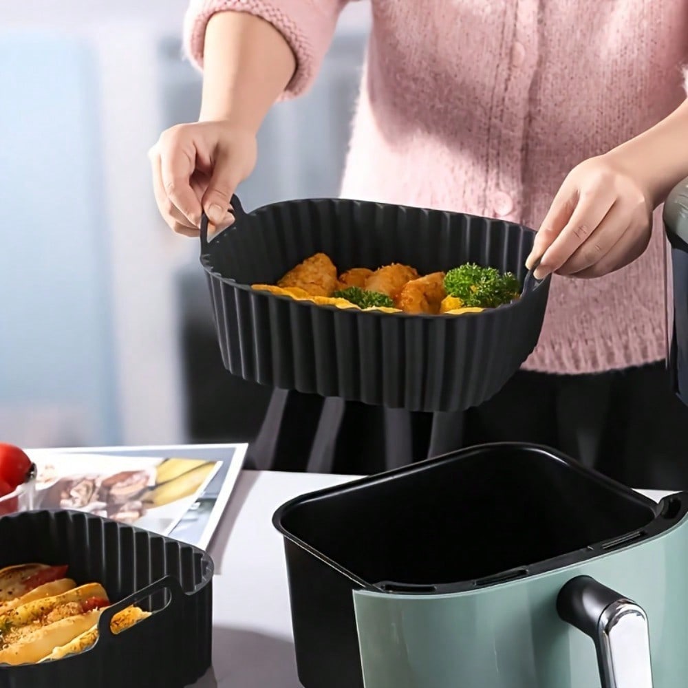 1pc Reusable Silicone Air Frye - Commercial Kitchen Items recension och pris