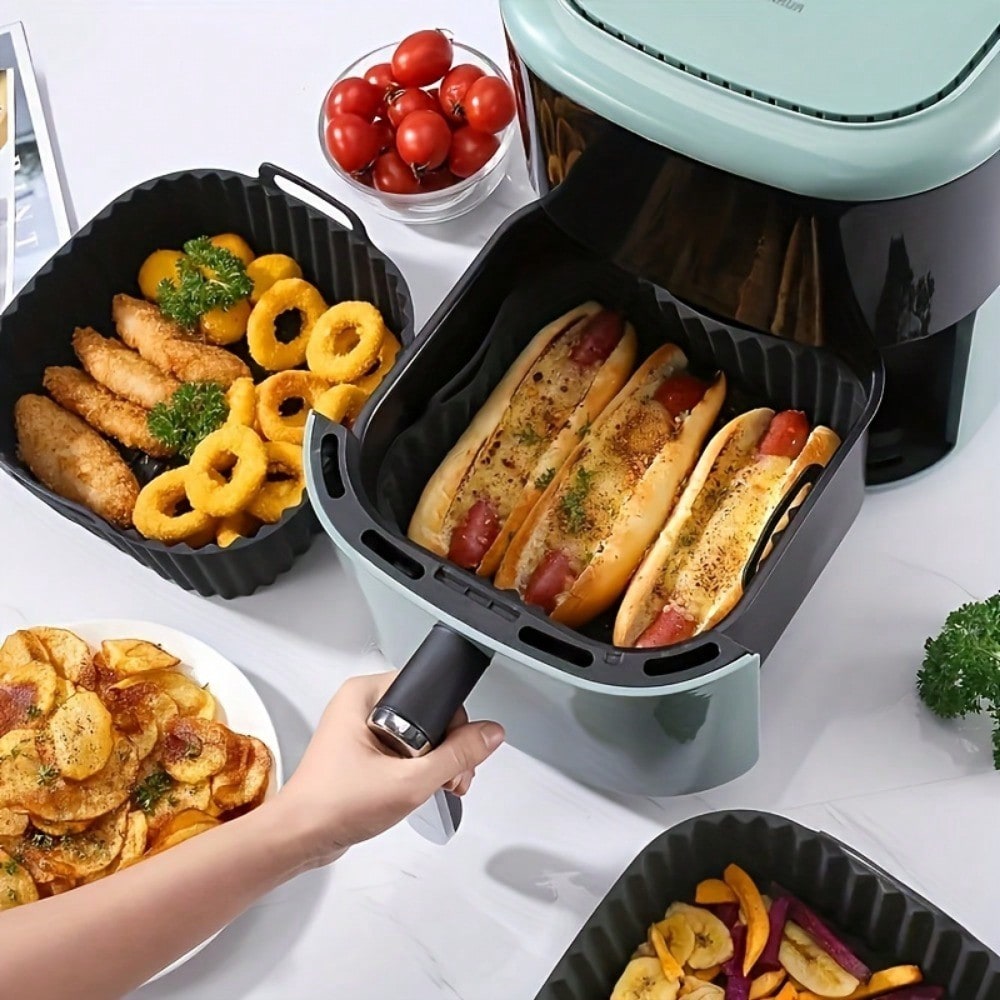 1pc Reusable Silicone Air Frye - Commercial Kitchen Items recension och pris