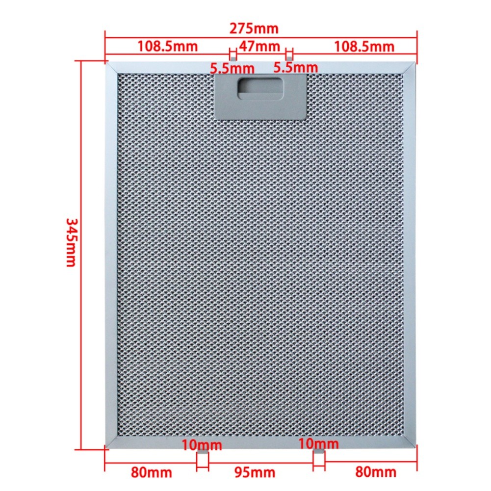 Silver Aluminum Grease Filter  - Commercial Kitchen Vent Hood recension och pris