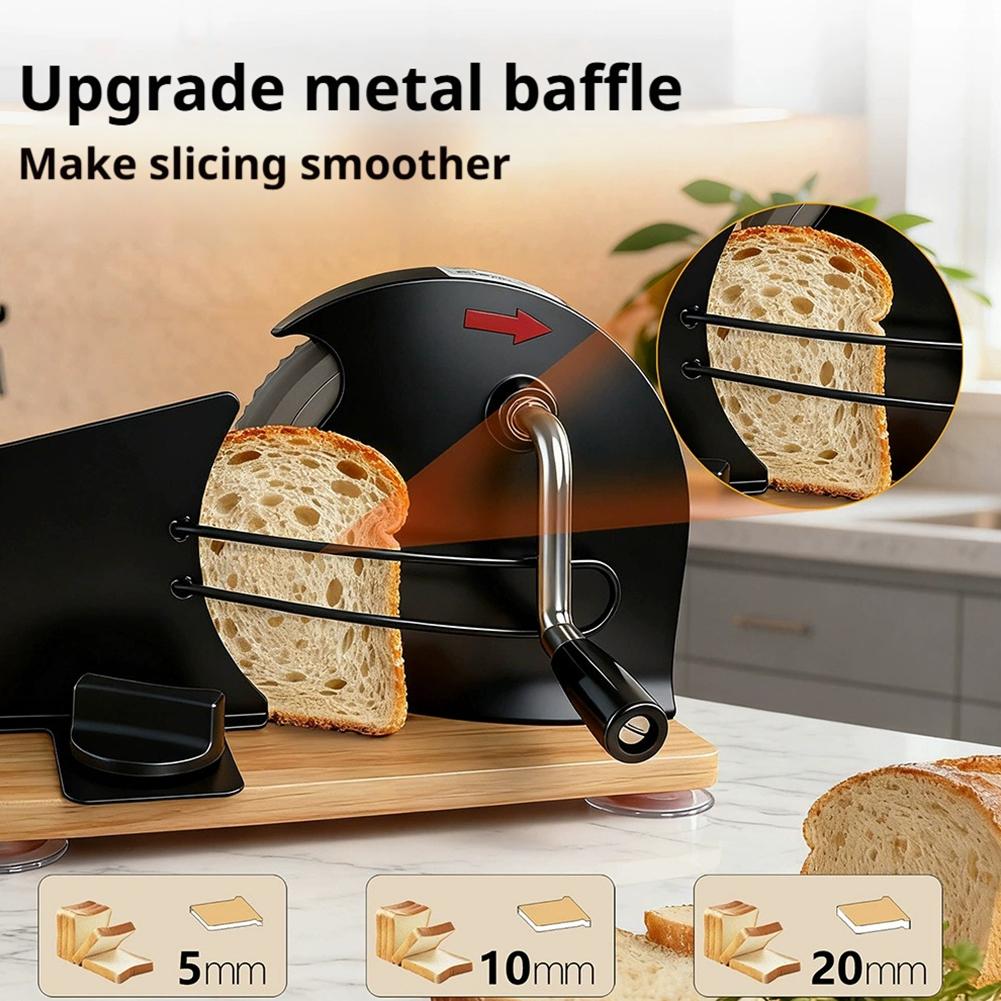 Hand Crank Bread Slicer 5-20mm - Commercial Bread Slicer recension och pris