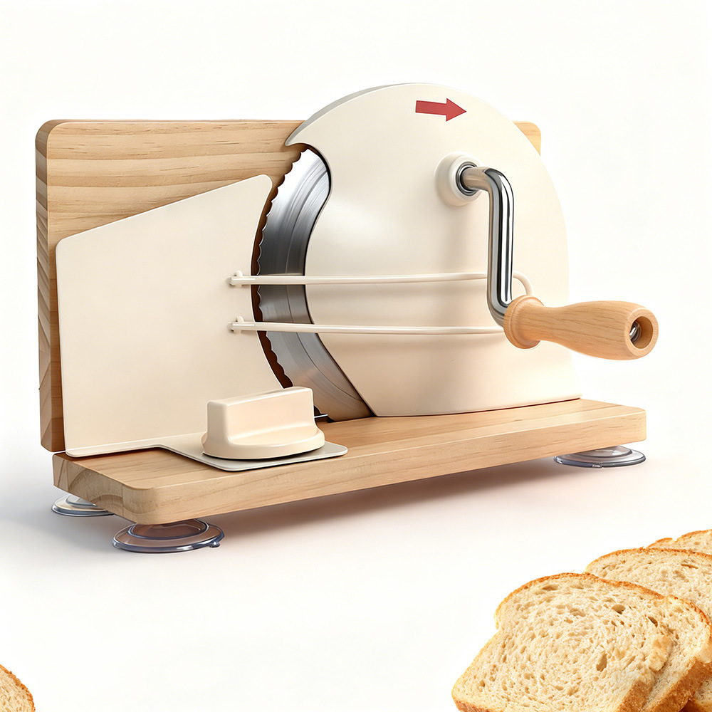 Hand Crank Bread Slicer 5-20mm - Commercial Bread Slicer recension och pris