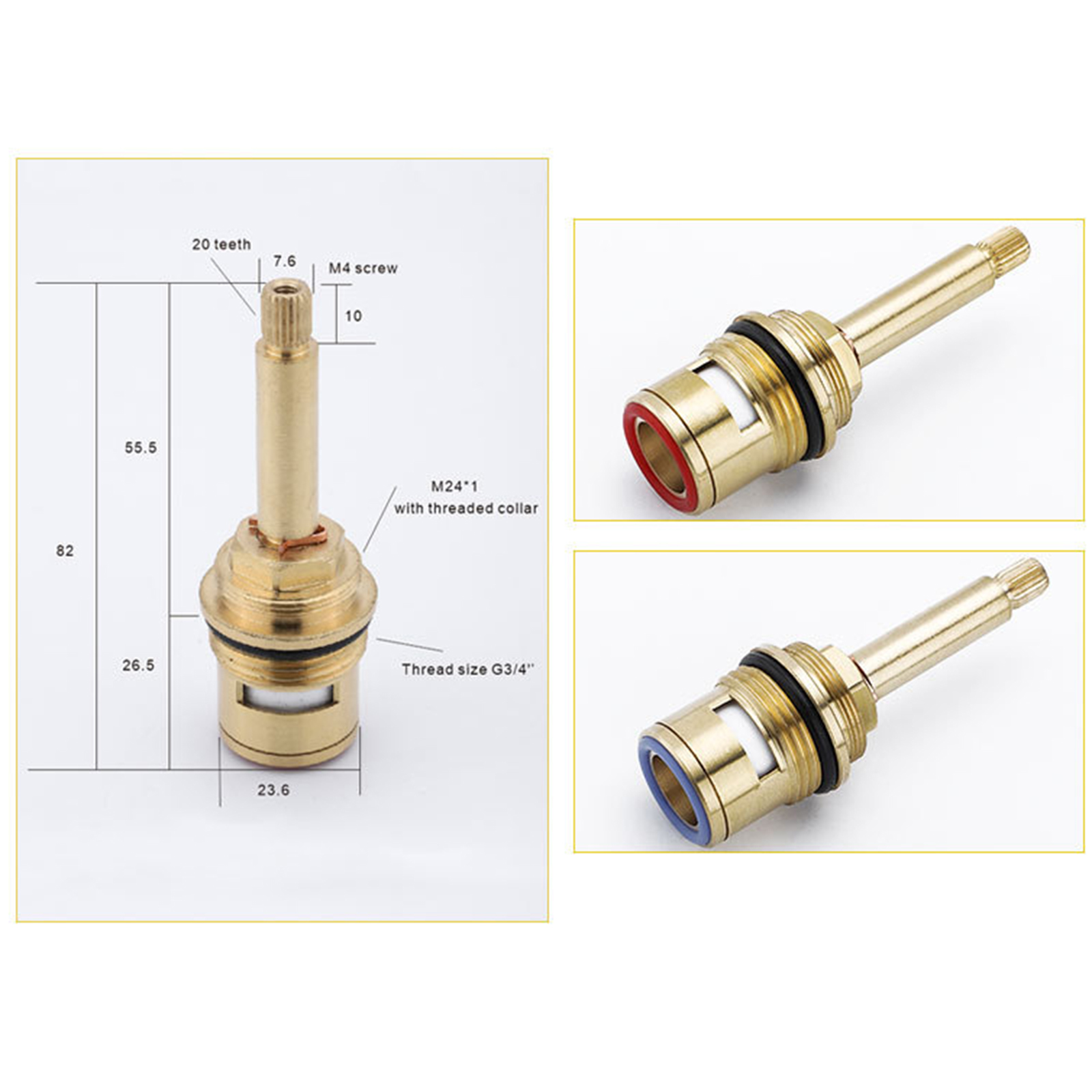 Faucet Valves Replacement Wear - Commercial Kitchen Taps recension och pris