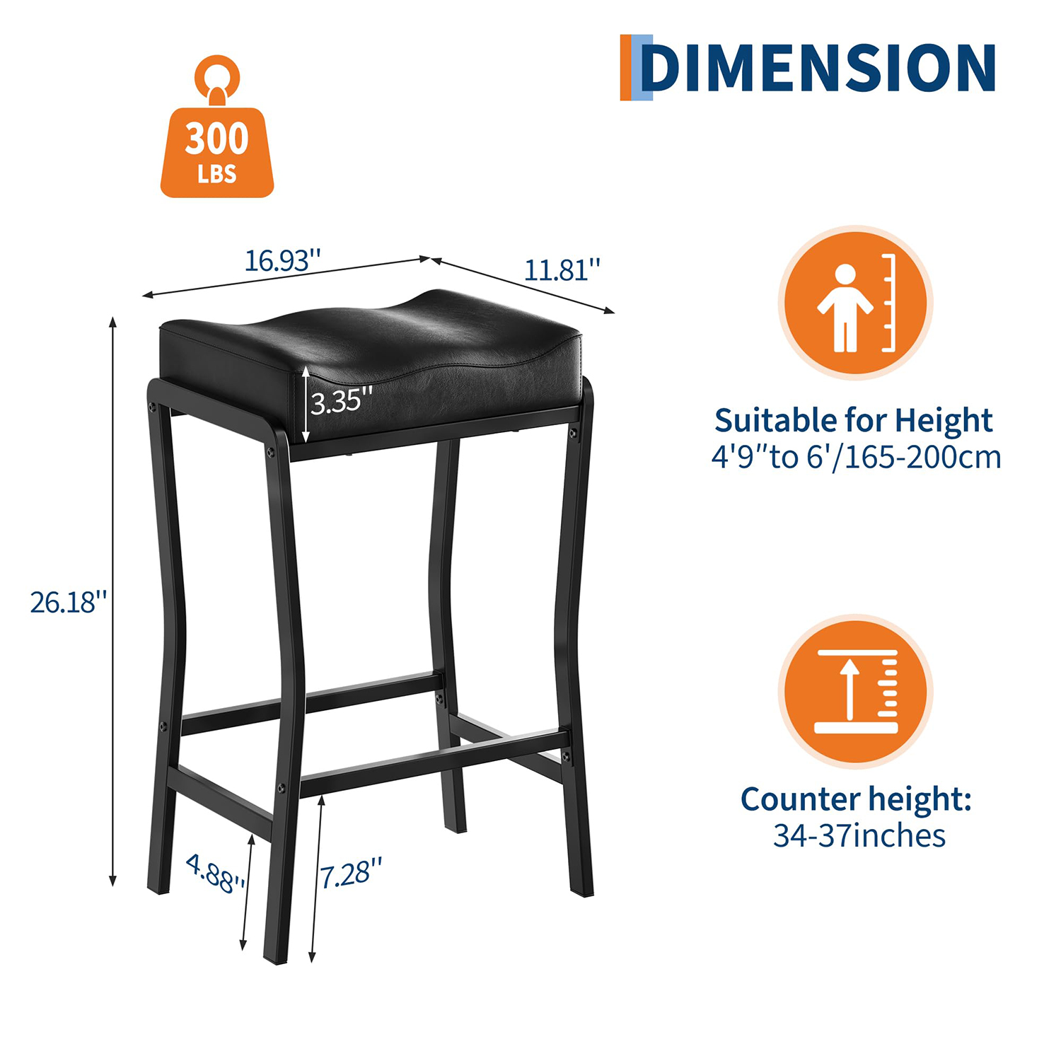 Counter Height Bar Stools Set  - Commercial Kitchen Set recension och pris