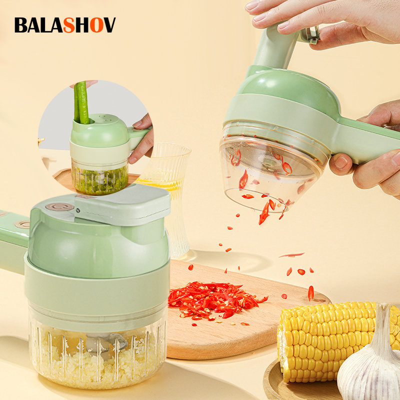 4In1 Electric Vegetable Cutter - Commercial Kitchen Products recension och pris