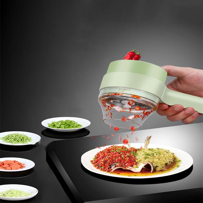4In1 Electric Vegetable Cutter - Commercial Kitchen Products recension och pris