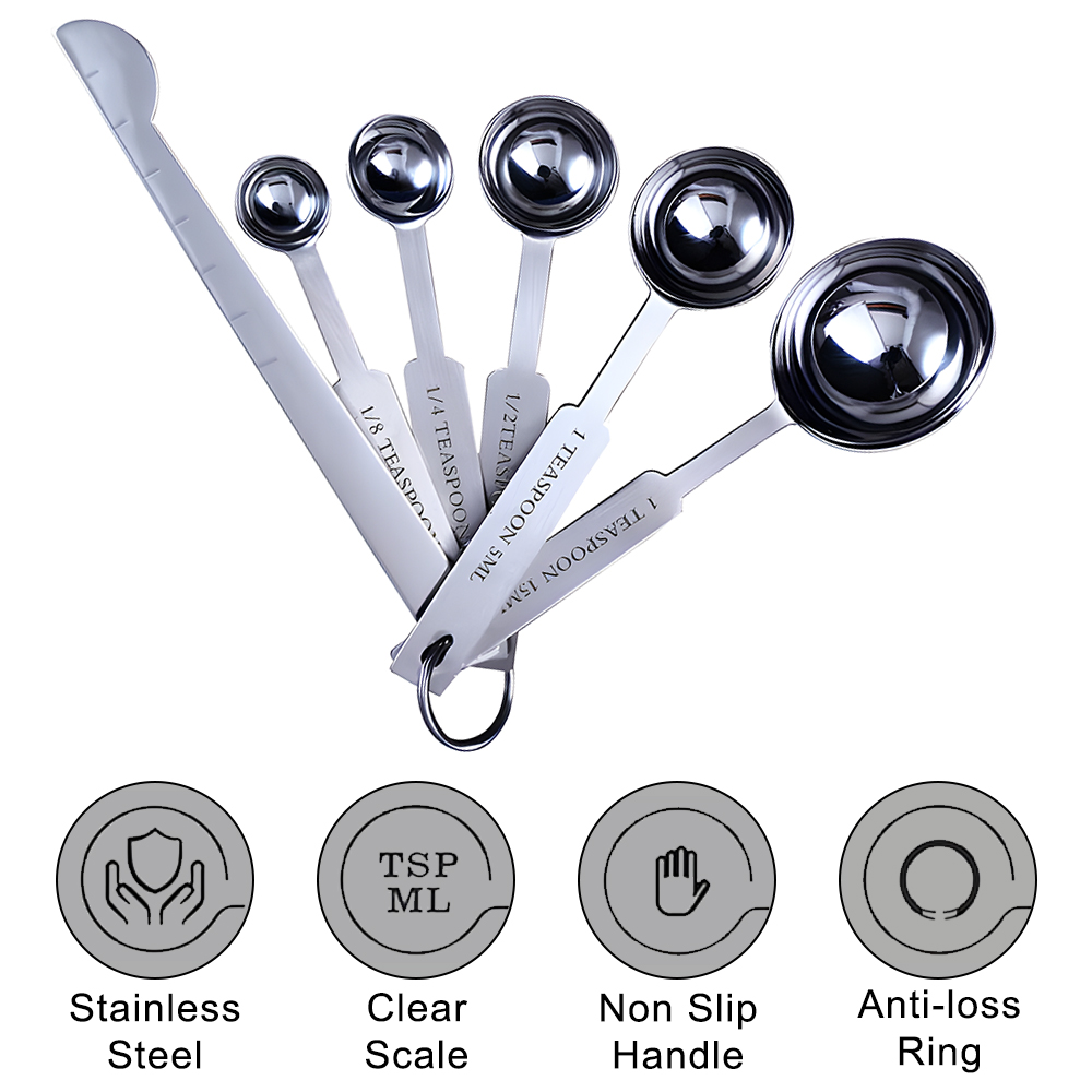 Stackable Measuring Cups and S - Commercial Kitchen Products recension och pris
