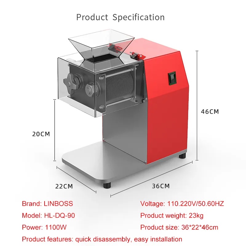 Electric Slicer Meat Cutter Co - Commercial Bread Slicer recension och pris